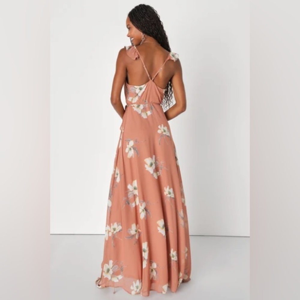 Floral Wrap Dress by Lulu's - NWT